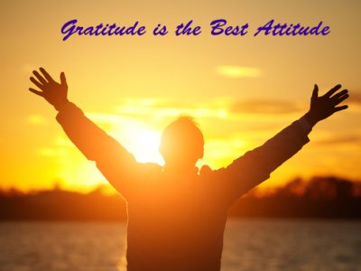 Gratitude is the best Attitude