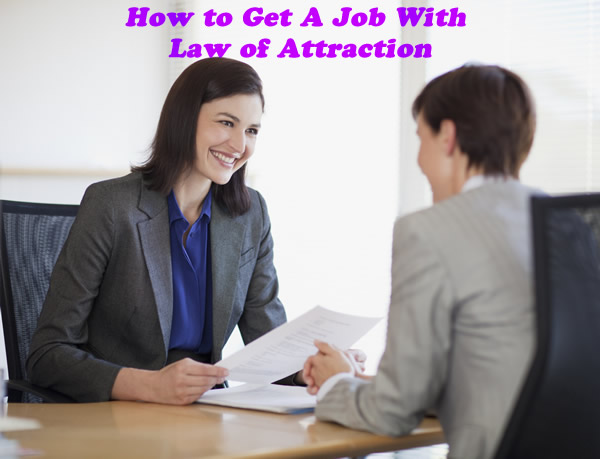 Job With Law of Attraction