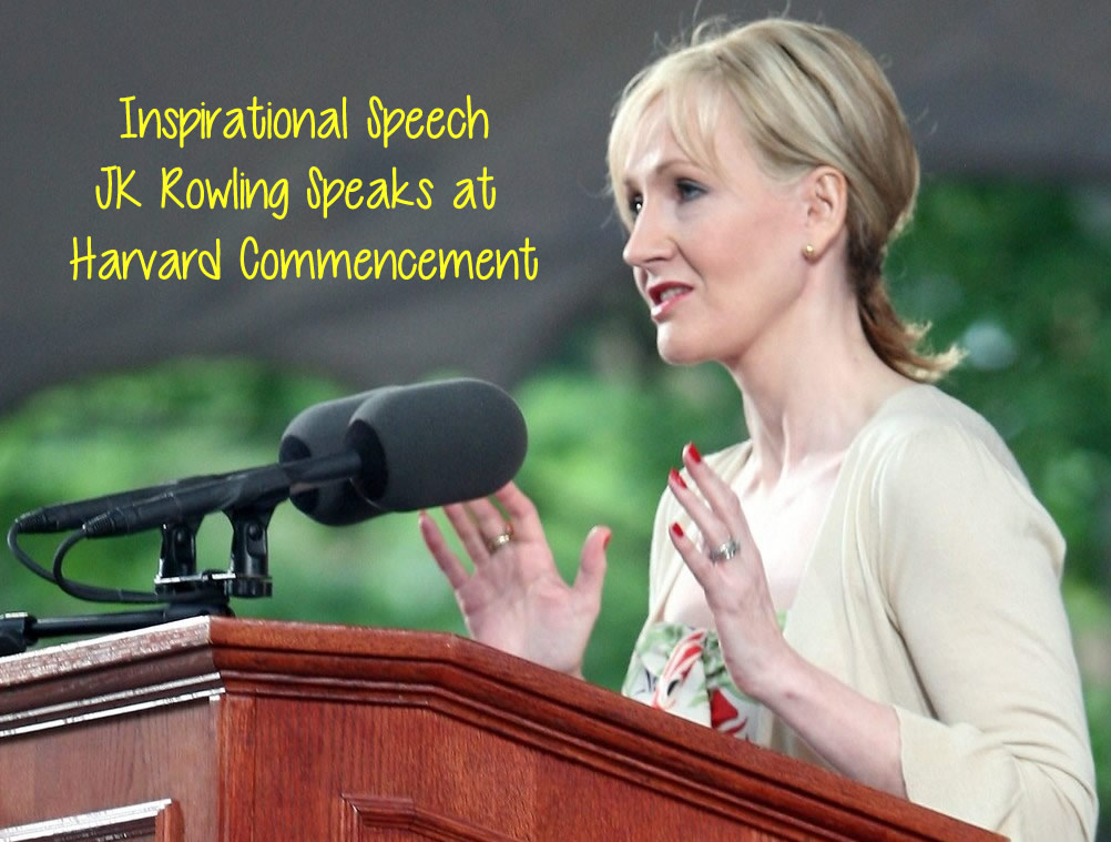 JK Rowling Speaks at Harvard Commencement