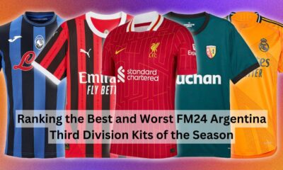 fm24 argentina third division kits